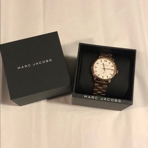 NWT Marc Jacobs Rose Gold Watch